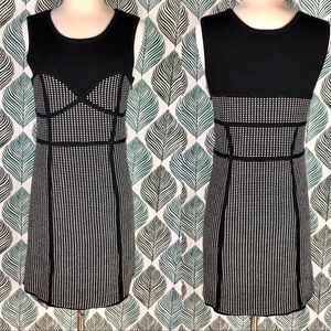Leifsdottir Anthropologie knit dot dress